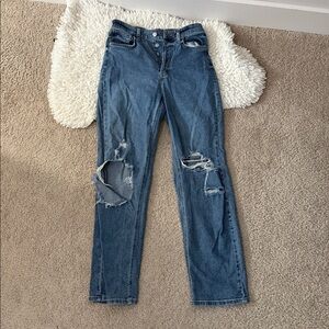 Wild Fable Women's Straight Leg Blue Jeans